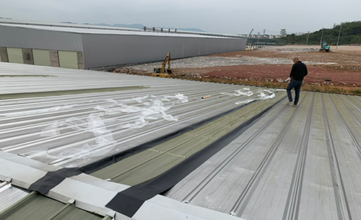 熊口管理区厂房屋面防水维修案例